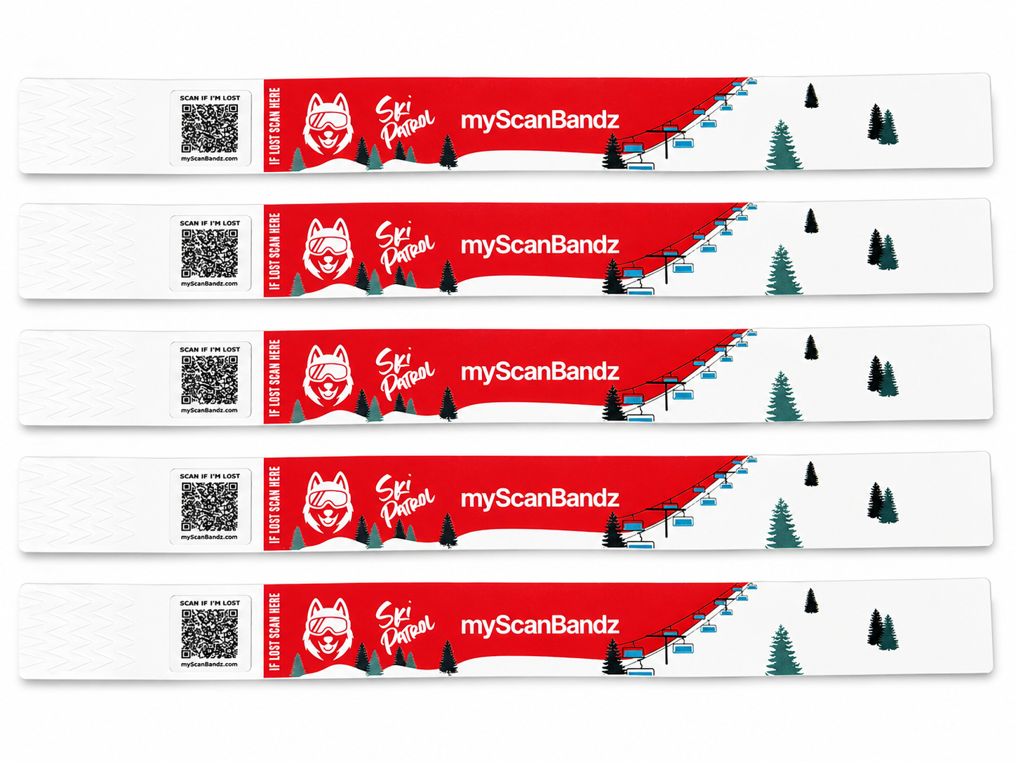 Ski Patrol Wristbands