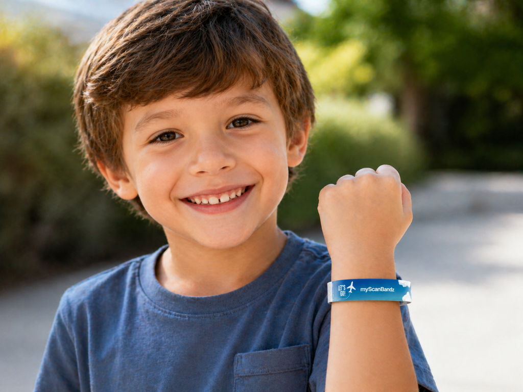 Let's Go Travel Wristbands