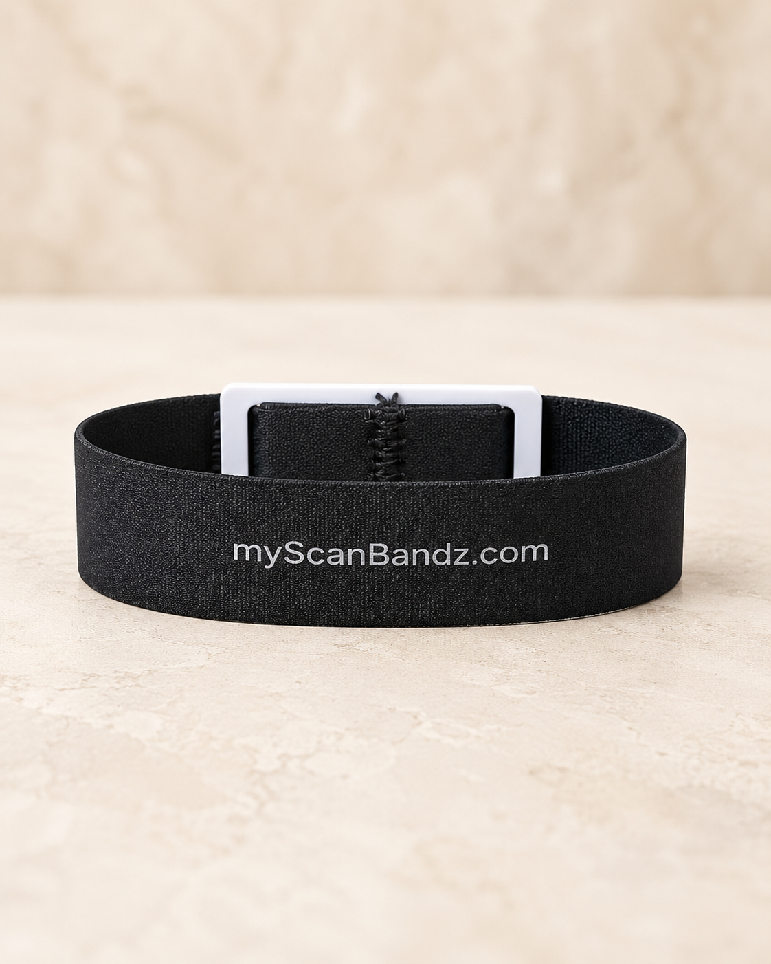 Elastic QR wristbands