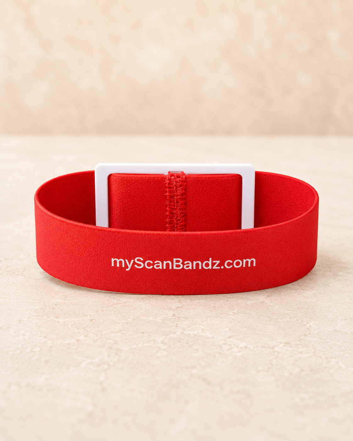 Elastic QR wristbands
