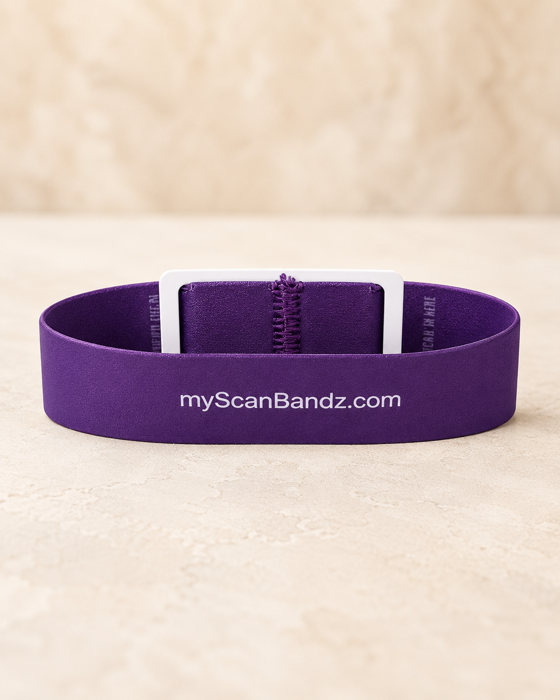 Elastic QR wristbands