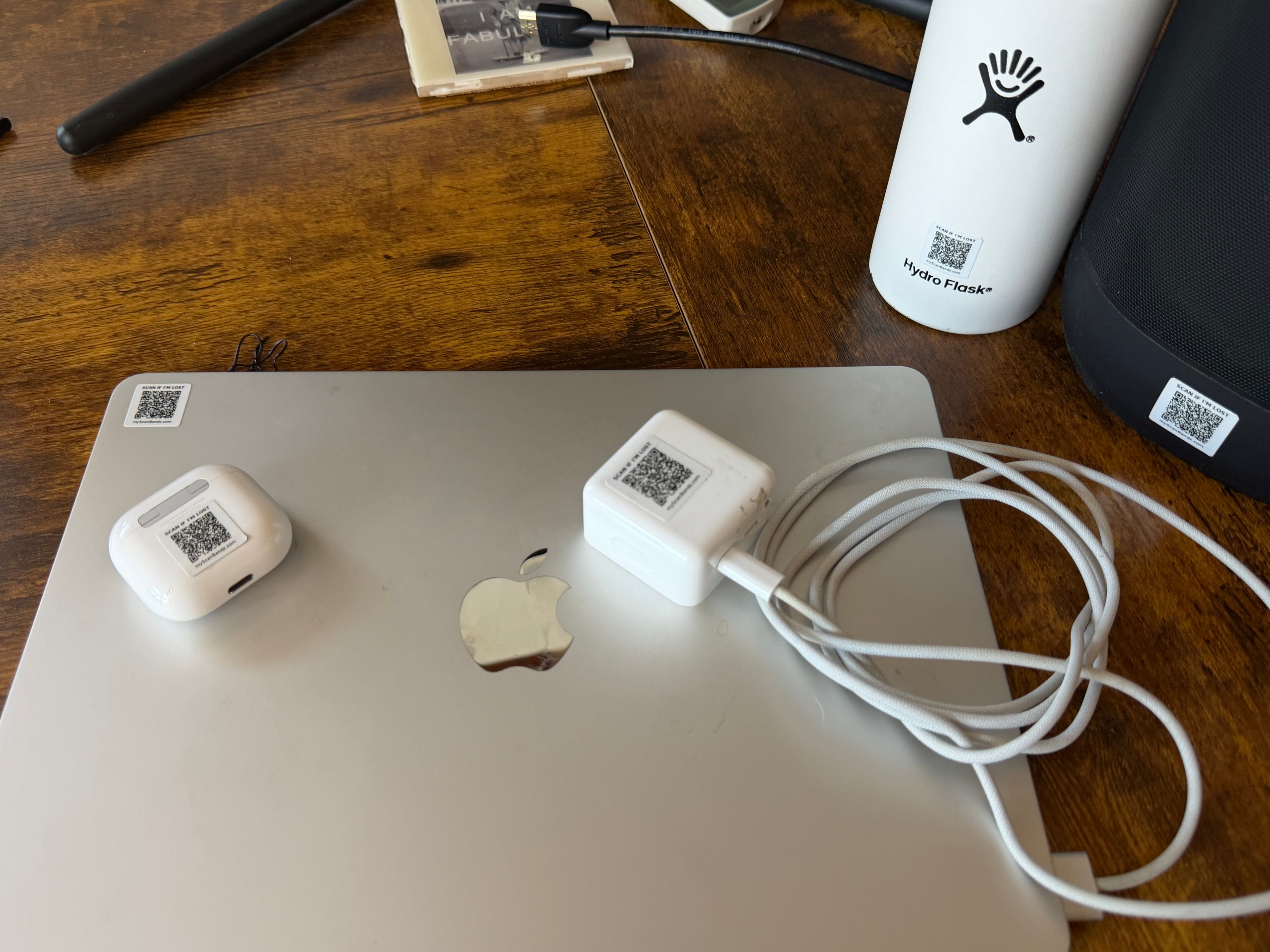 QR Gear Tag Stickers