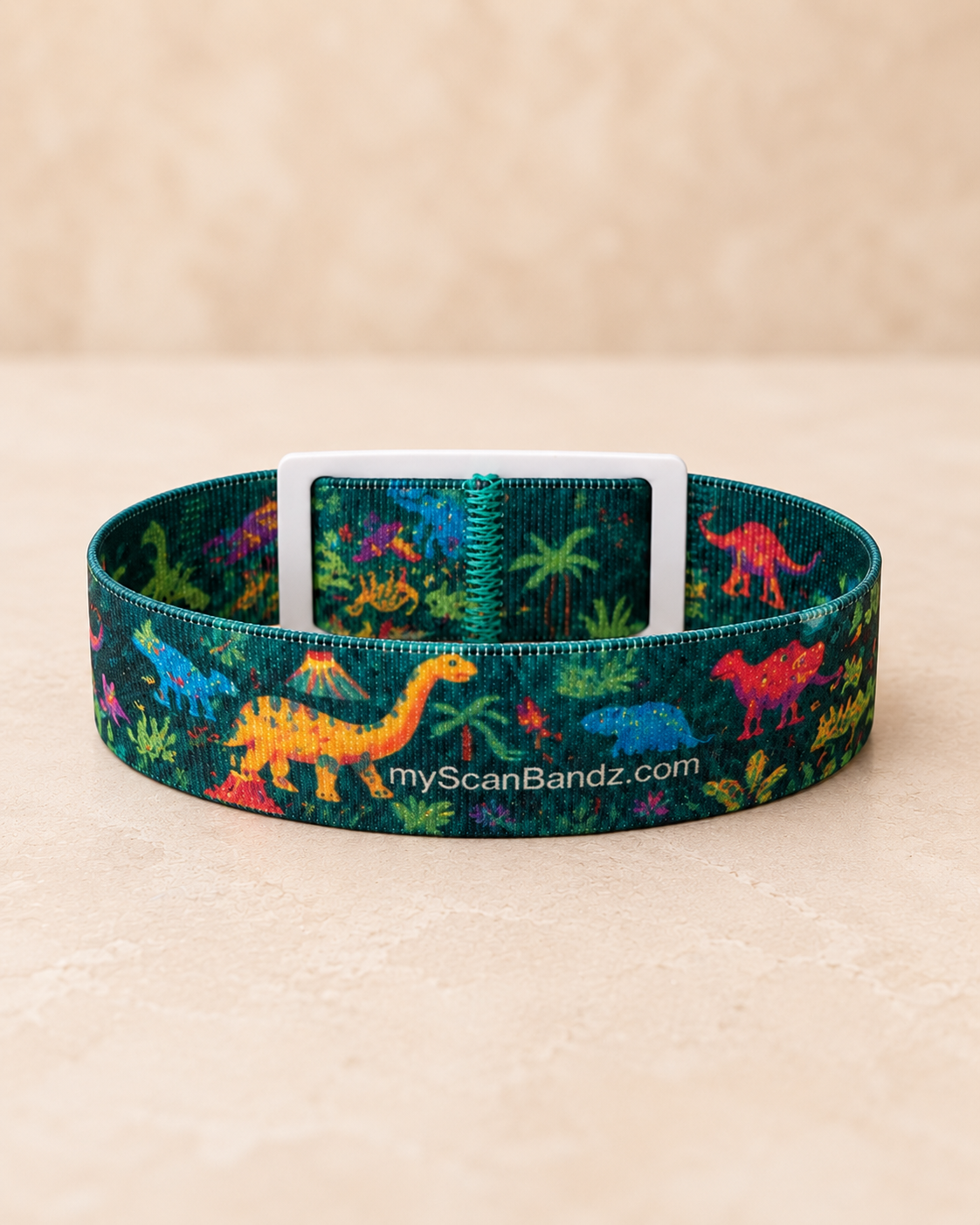Elastic QR wristbands