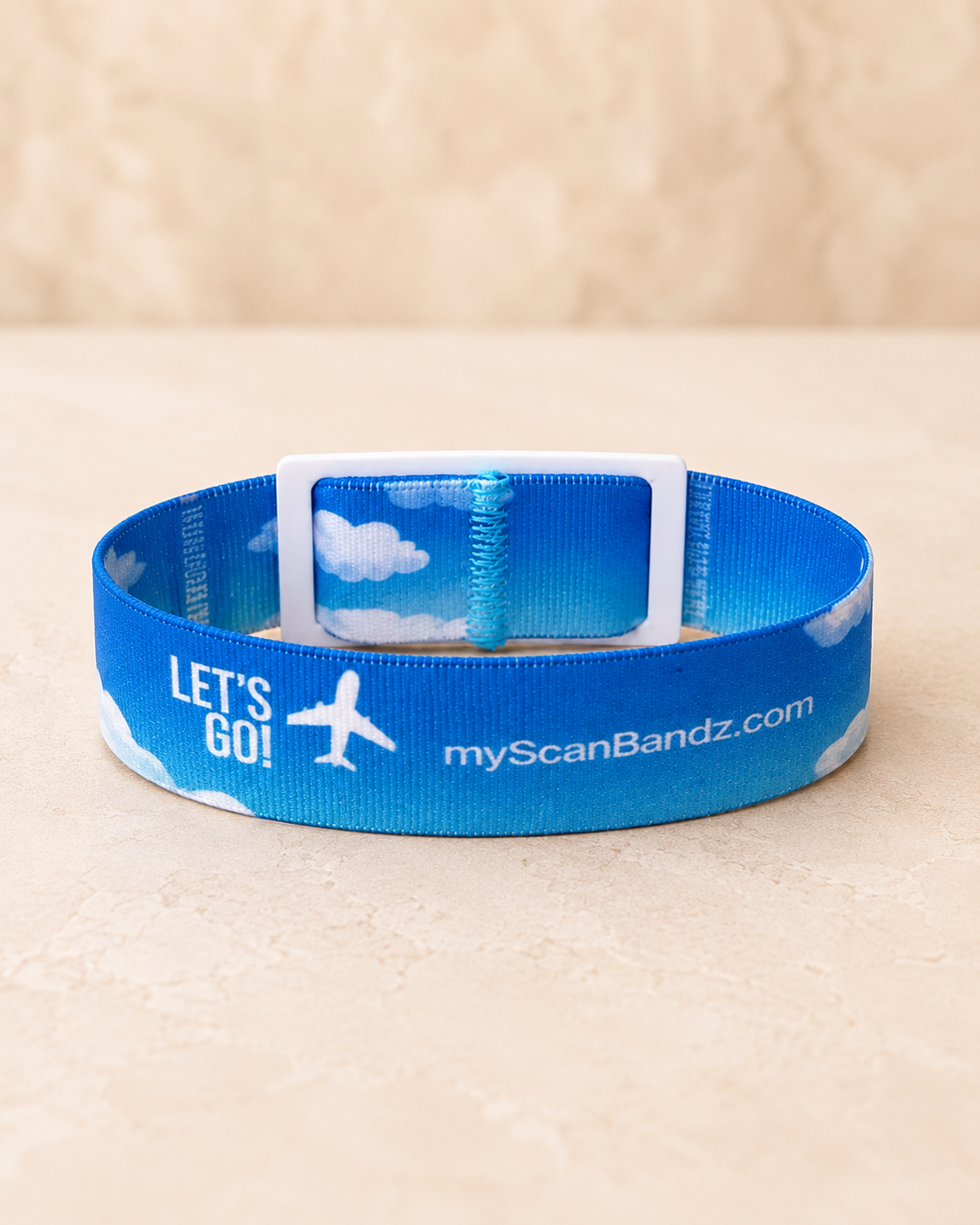 Elastic QR wristbands