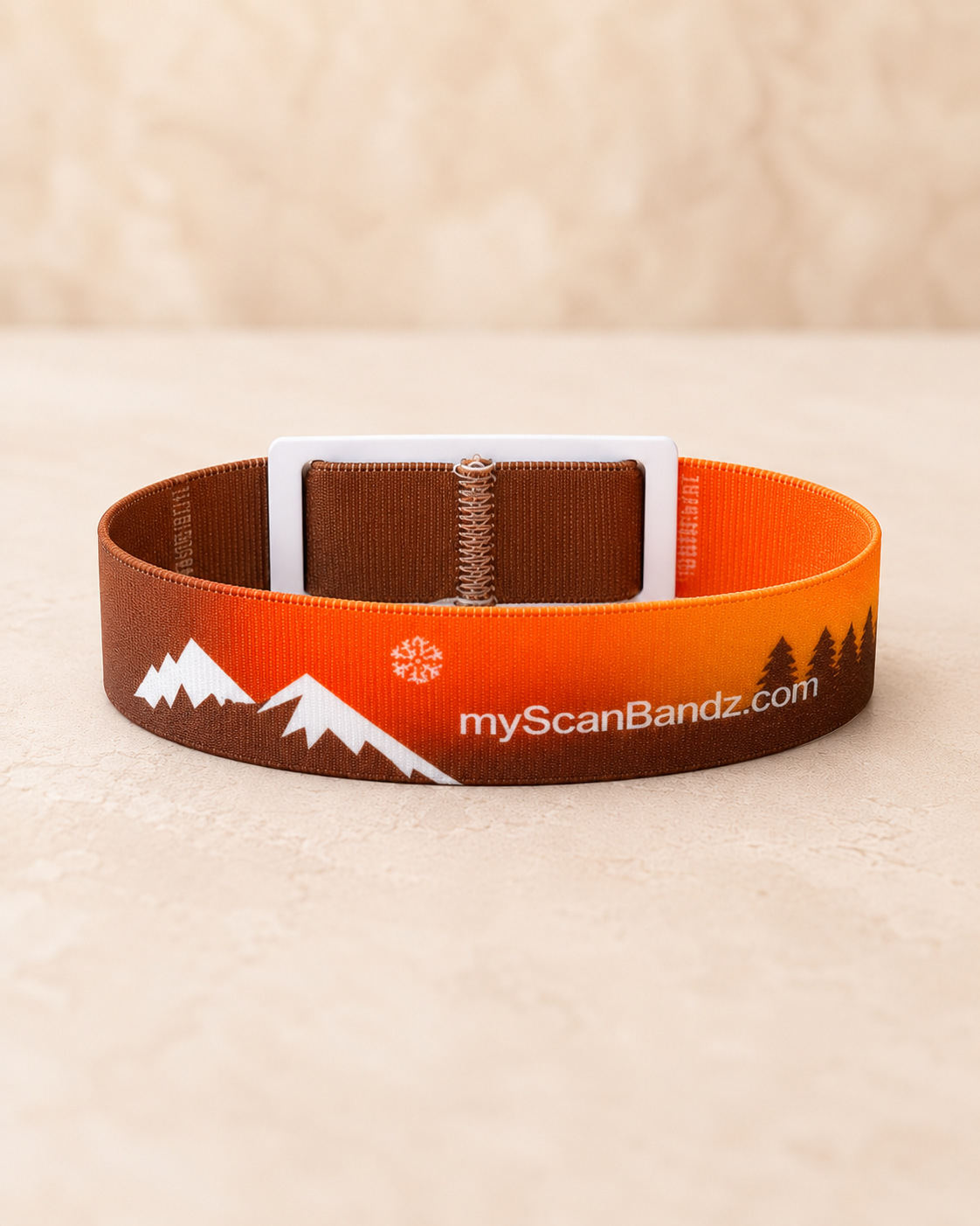 Elastic QR wristbands