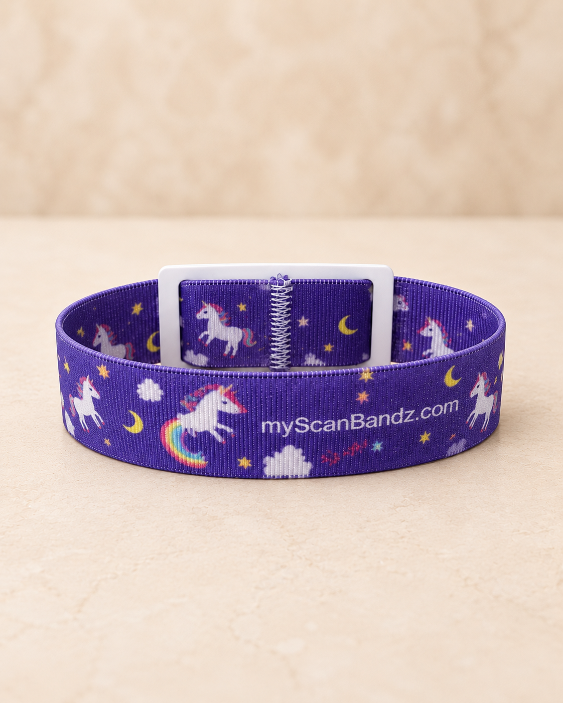Elastic QR wristbands